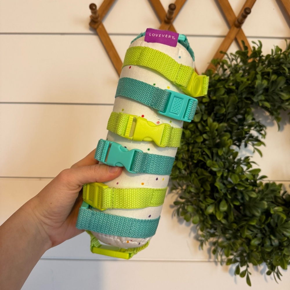 Lovevery Buckle Barrel Toy